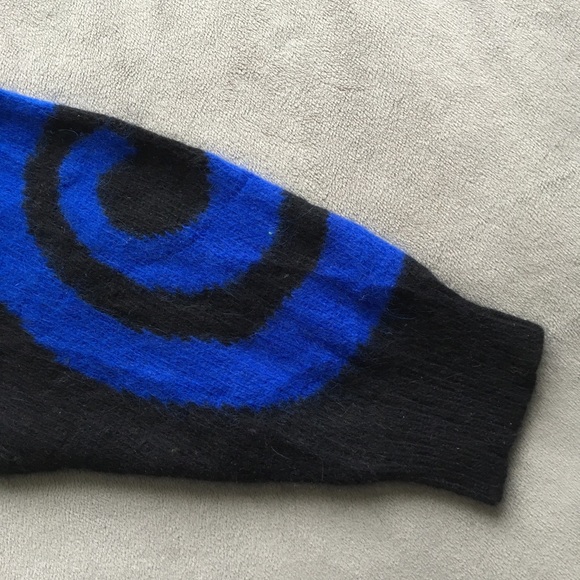 90’s VTG Angora Lambswool Colorful Turtleneck - Picture 7 of 8